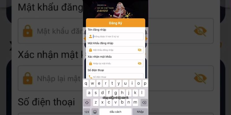 Hướng dẫn đăng ký BONG88